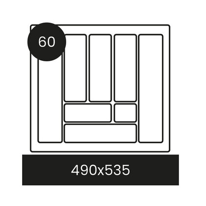 Príborník 60/490 COMFORT