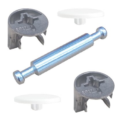 Excentre Titus s obojstranným tiahlom T-24/24 a bielymi krytkami Excentre Titus s obojstranným tiahlom T-24/24 a bielymi krytkami