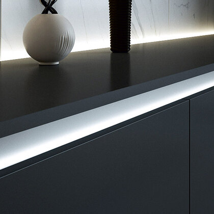 Gripless LIGHT profil typ- "L"  L-3,5m alum.