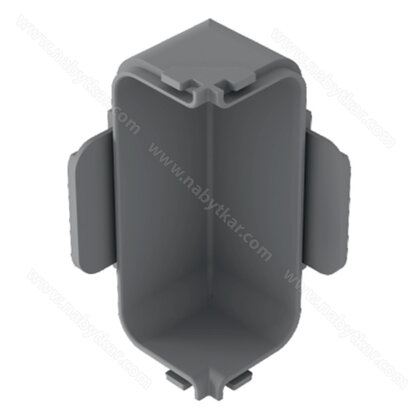 Gripless LIGHT uholník vnútorný na profil typ "C" RAL 9007 Gripless LIGHT uholník vnútorný na profil typ "C" RAL 9007