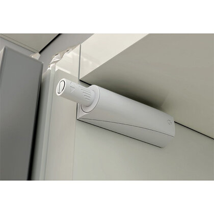 K-PUSH TECH systém na dvierka naložený 37mm biely