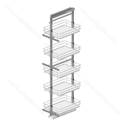MAXIMA EVO 2 stojan+koše Cargo maxi 300/5 1700-1900 chróm/biely (bez vysuvu) / Rejs