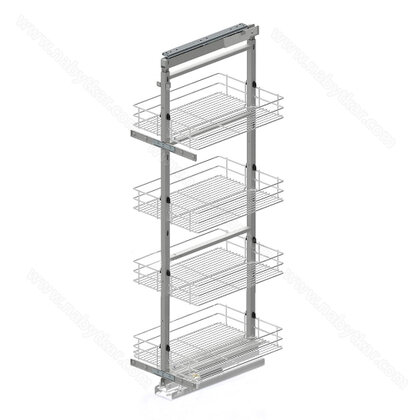 MAXIMA CLASSIC stojan+koše Cargo maxi 500/4 1200-1400 chróm (bez vysuvu) / Rejs