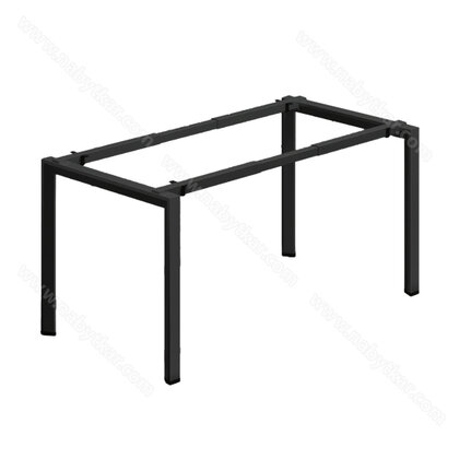 Kancelárska podnož MONA 190 rovná, čierna