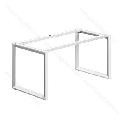 Kancelárska podnož SIMA 190 rovná, biela