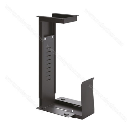 Držiak na pocítač pre kanc. podnože, čierna