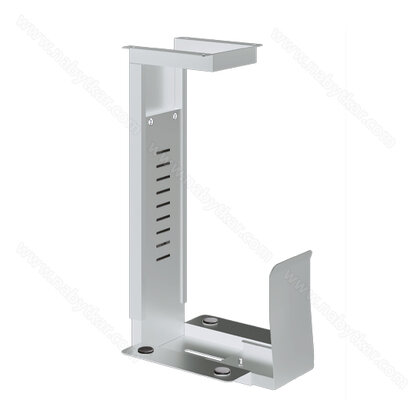 Držiak na pocítač pre kanc. podnože, biely