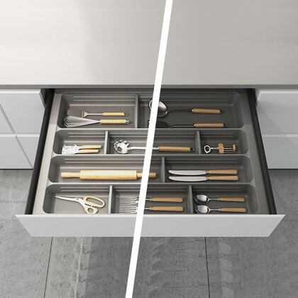 Príborník LUX do 700mm (650x490x60) - komplet