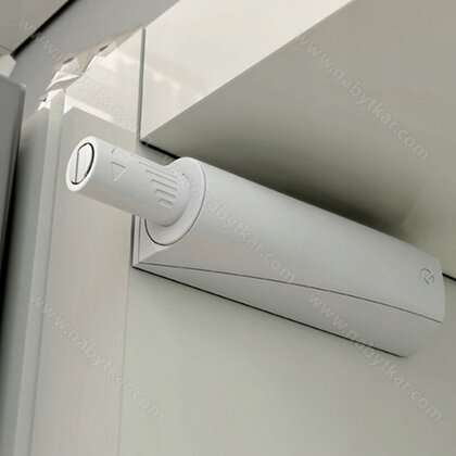 K-PUSH TECH systém na dvierka naložený silný 20mm s magnetom, biely K-PUSH TECH systém na dvierka naložený silný 20mm s magnetom, biely