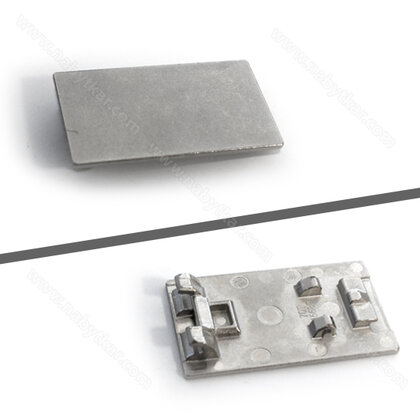 Platnička CRISTALLO 70T4568C mat. nikel pre skl.matné dvierka a zrkadlá /Blum Platnička CRISTALLO 70T4568C mat. nikel pre skl.matné dvierka a zrkadlá /Blum