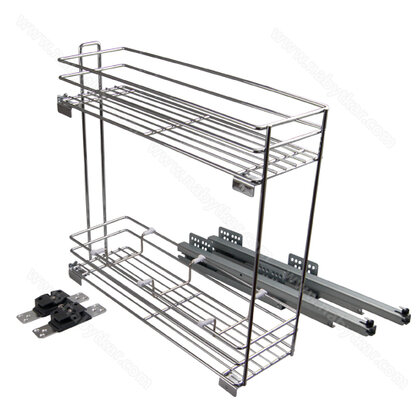 Cargo košík BEST "20" 2pol,boč.ved. chróm /Iron Line