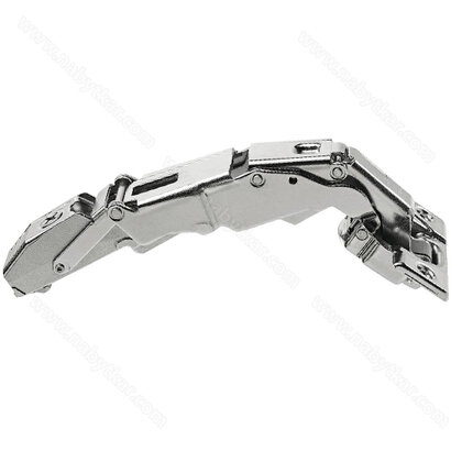 Záves CLIP TOP 155° naložený 70T7550.TL bez pružiny, pre roh.skrinku, (H0-3D) /Blum