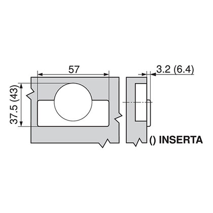 Záves Clip Top Blumotion 110° INSERTA naložený  s pružinou  71B3590 čierny onyx / Blum Záves Clip Top Blumotion 110° INSERTA naložený  s pružinou  71B3590 čierny onyx / Blum