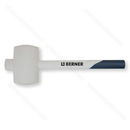 Gumové kladivo biele fi 55mm / Berner