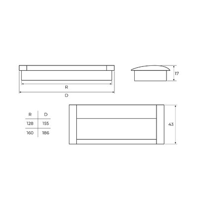 Madlo zapust. UA08 / WPY 326, čierny mat  /Gt Madlo zapust. UA08 / WPY 326, čierny mat  /Gt