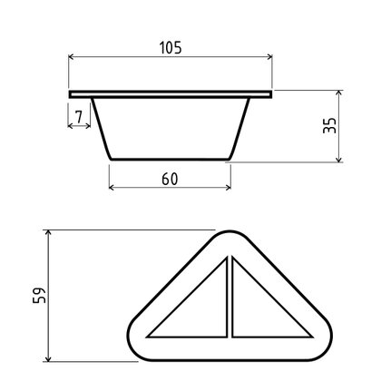 Klzák T35 čierny na posteľ