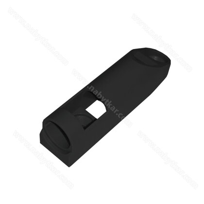 Uchytenie na tlmič ø 8 AIRTIC jednoduchý čierny