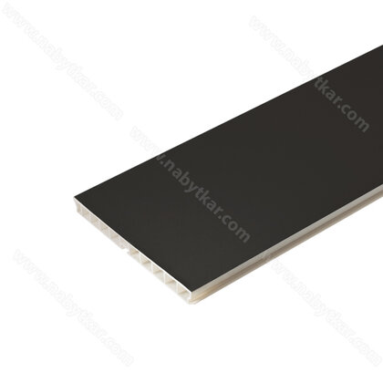 Lišta coklová na R5 H-150,4m, čierna matná