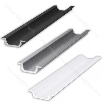 LED PROFIL - Zafrézovatelný profil 6X16mm, 3m (bez krycej lišty)/CP