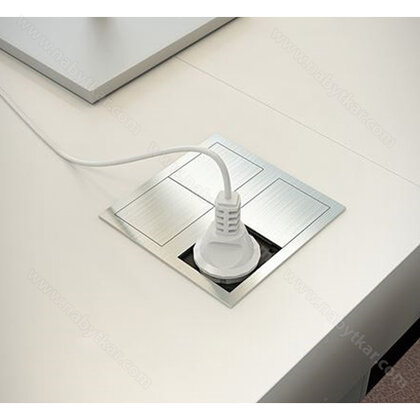 Stolová zásuvka Versahit dual 2x230 V 