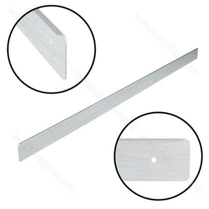 LPD QUATRO 2obl. 38x900-R4.5, Koncova - P, INOX