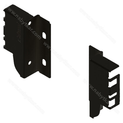 Uchyt.zad. čela 7cm bez rel.Z30M000S.čierny  /Blum