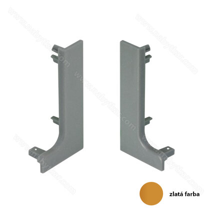 Gripless - koncovka na profil typ-"L" zlato