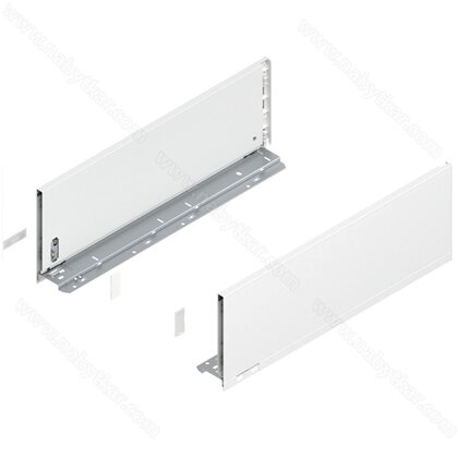 Legrabox, bočnice 770C3502S biele, 350 mm /Blum
