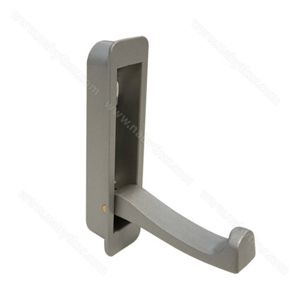 Náb.vešiak sklopný 80x20 pre otvor 61x13,5 mm 10 kg , matný chróm 