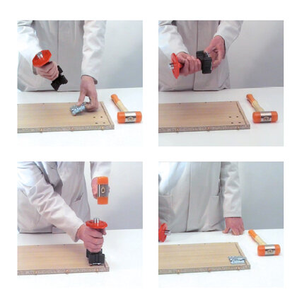 Prípravok pre narážanie kovania Art.807.00 Prípravok pre narážanie kovania Art.807.00