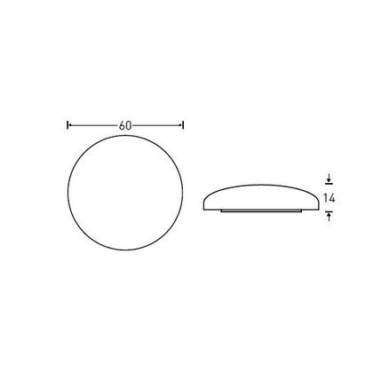 Doraz dverový uchytený na stenu 60 mm , biely Doraz dverový uchytený na stenu 60 mm , biely