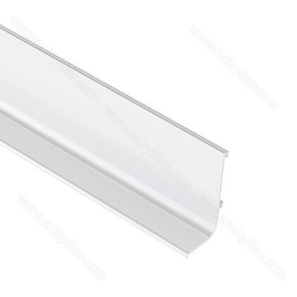 Gripless LIGHT profil typ- " L"  L-3,5m biely matný RALL 9003