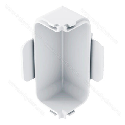 Gripless LIGHT uholník vnútorný na profil typ "C" biely Gripless LIGHT uholník vnútorný na profil typ "C" biely