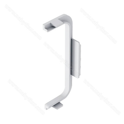 Gripless LIGHT koncovka na profil typ "C" biely Gripless LIGHT koncovka na profil typ "C" biely