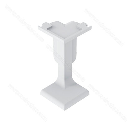 Gripless LIGHT uholník vonkajší na profil typ "C" biely Gripless LIGHT uholník vonkajší na profil typ "C" biely