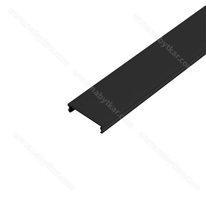 Krycia lišta 3,0m do koľaje RAMA, len pre novy model 2021, čierna matná /Laguna Krycia lišta 3,0m do koľaje RAMA, len pre novy model 2021, čierna matná /Laguna
