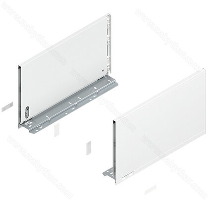 Legrabox, bočnice 770F4002S biele, 400 mm /Blum Legrabox, bočnice 770F4002S biele, 400 mm /Blum