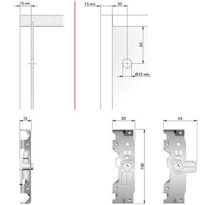 Anti-Tip Podpora SH1  Anti-Tip Podpora SH1