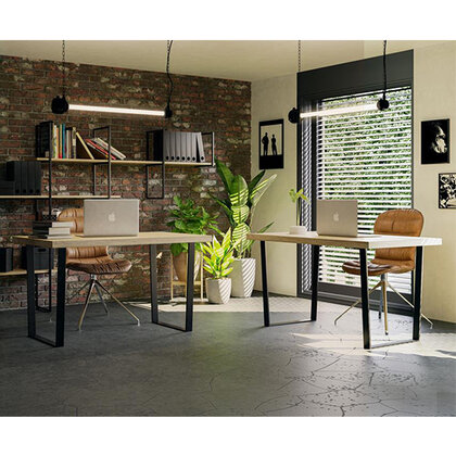 Noha stolová SR24-638-L2-IP1 čierna /Gamet 