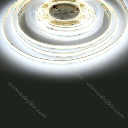 LED PAS COB súvislá línia svetla 12V,10W/m, biela studená /CP LED PAS COB súvislá línia svetla 12V,10W/m, biela studená /CP