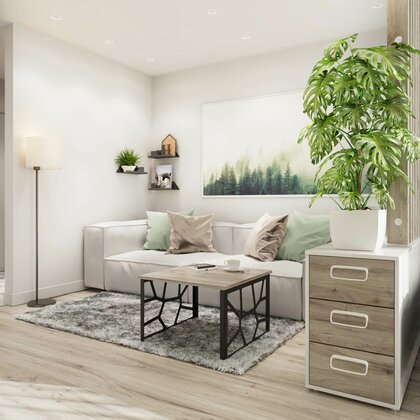 Nohy pre konferenčný stolík PRATO Z-6891 P61 čierny 