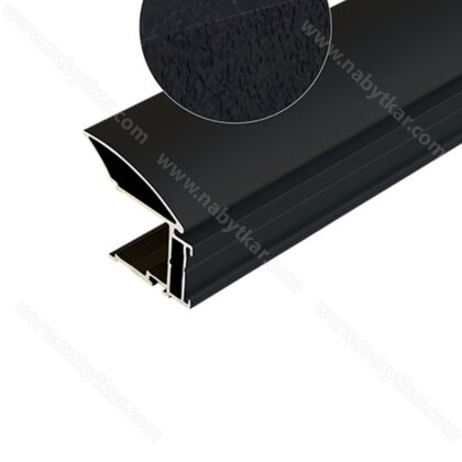 Madlo Multiomega WIDE, čierny industrial 2,7m  /Laguna