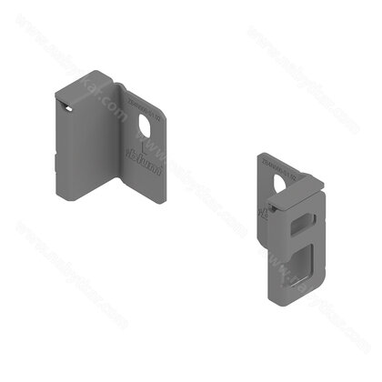 Merivobox - držiak chrbta ZB4N000S, sivá matná ORION