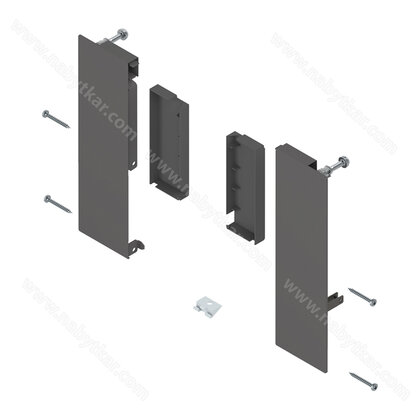 Merivobox - držiak vn.zásuvky ZI4.2ES1, sivá matná ORION