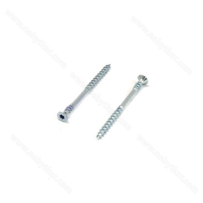 Drevoskrutka zapust.s čiast.dabl. závitom 4,0x45/23 TORX biely zinok (bal:400 ks) Drevoskrutka zapust.s čiast.dabl. závitom 4,0x45/23 TORX biely zinok (bal:400 ks)