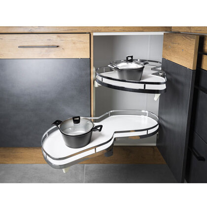 Erg.roh.kôš NUVO II.pre 1000 mm,  2 pol. antracit s tlmením