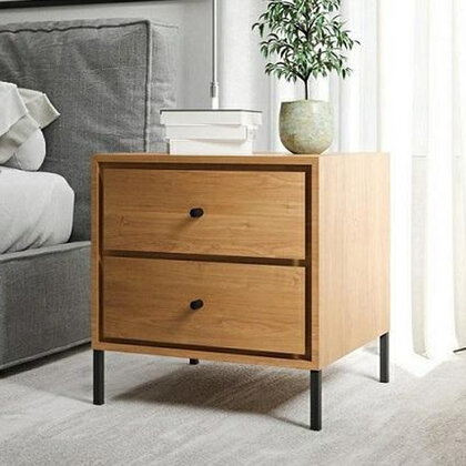 Nábytková noha NS45-18x18 -L2 bez regulácie čierna / Gamet 