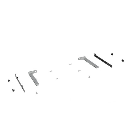 Uchytenie police na skrutky 