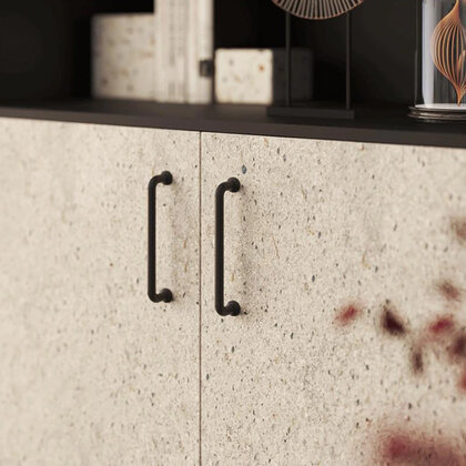 Madlo F180, čierna mat Madlo F180, čierna mat