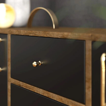 Madlo F180 - GA , čierna mat